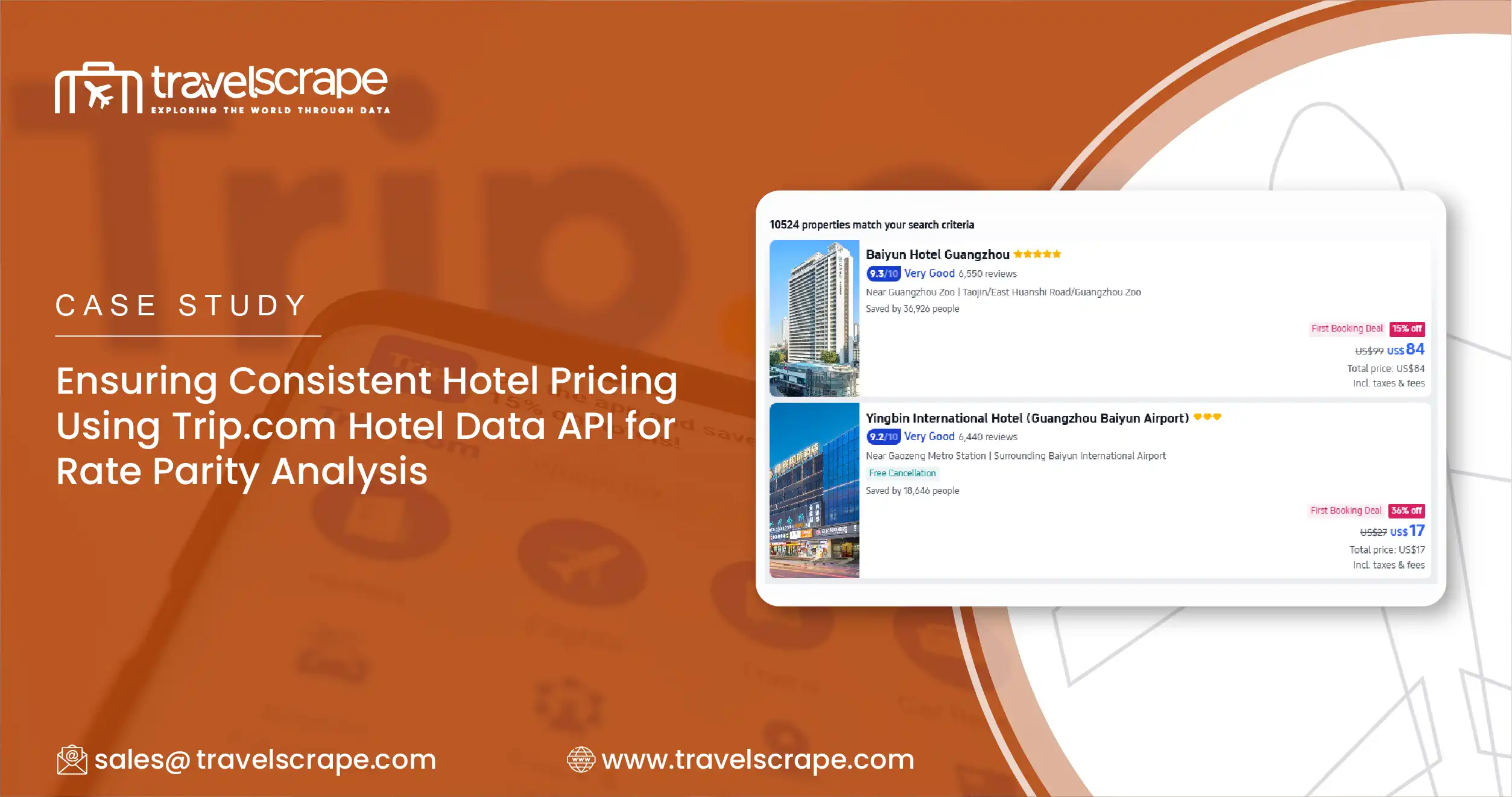 Trip.com Hotel Data API for Rate Parity Analysis